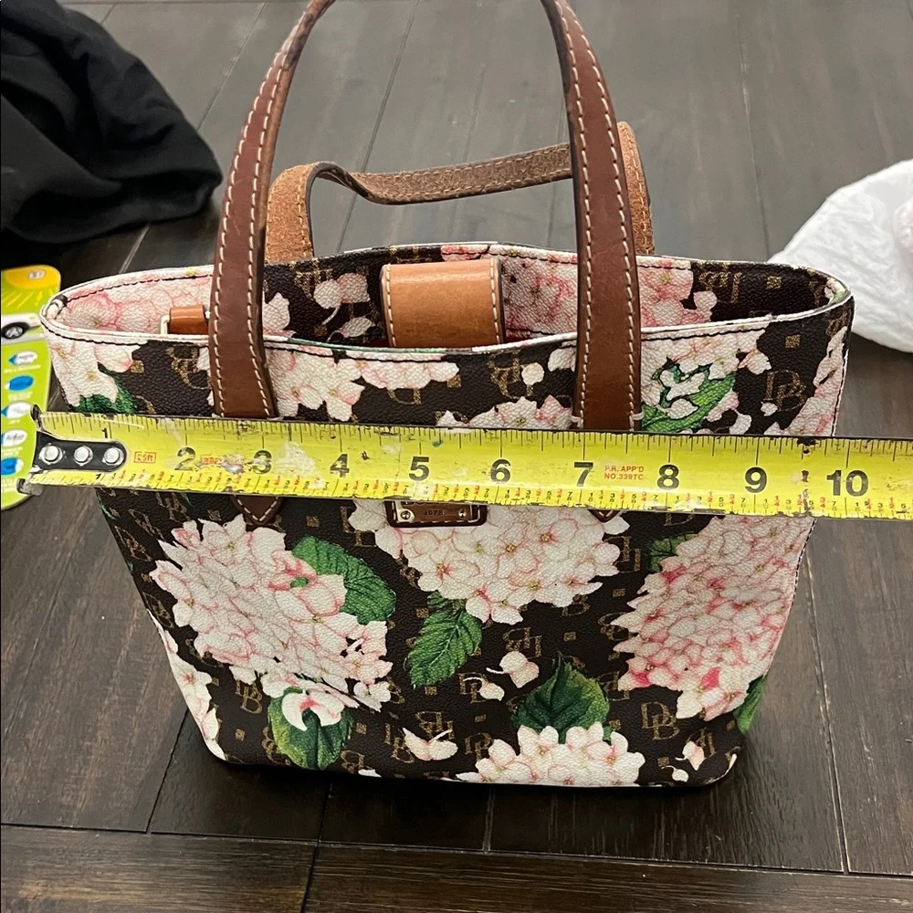 Dooney & Bourke Floral Tote - Brown and Green - Picture 8 of 9